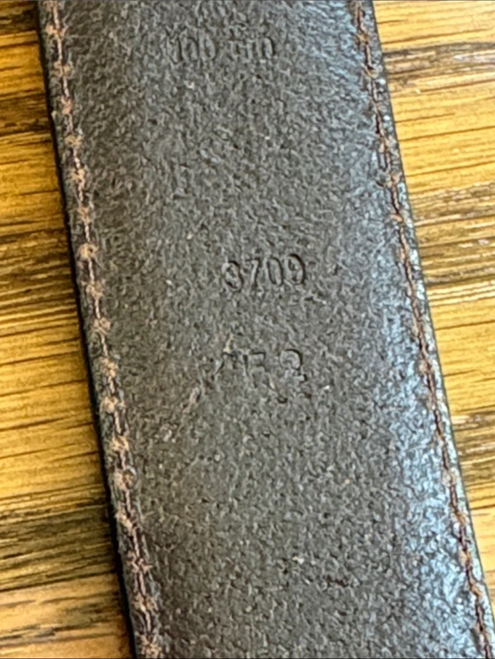 Coach brown leather